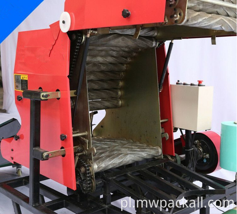 Automatyczna maszyna do pakowania kiszonki z kukurydzy prasa do siana kompresująca kiszonka model M-55-52 na gorącą sprzedaż